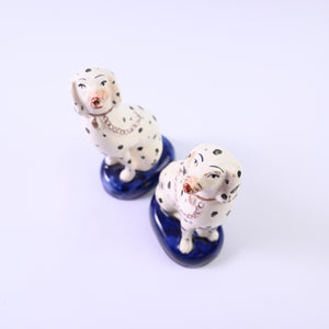 Pair of Dalmatian Book Ends