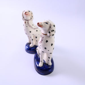 Pair of Dalmatian Book Ends