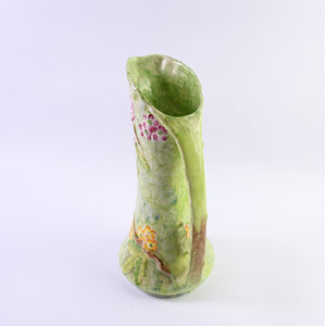 Green Floral Pitcher