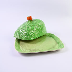 Lettuce Leaf Butter Dish