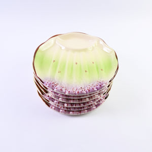Set of 6 Asparagus Plates
