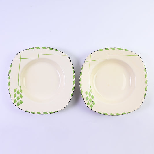 Handpainted Art deco collection