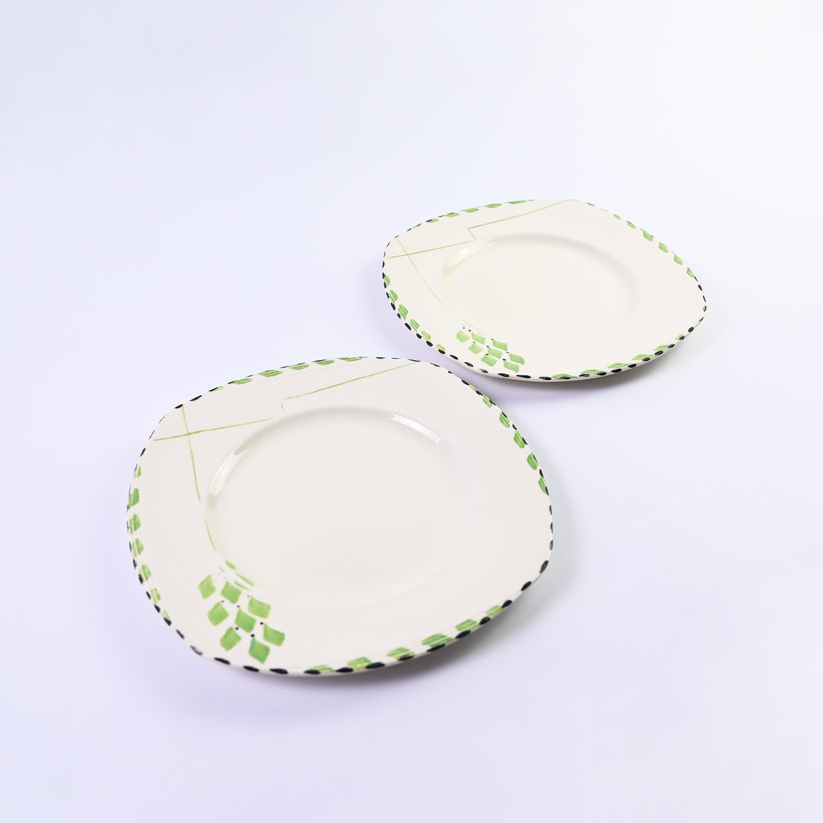 Handpainted Art deco collection