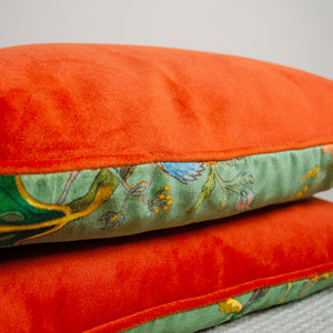 Luxurious Artemis Moss Green Cushions