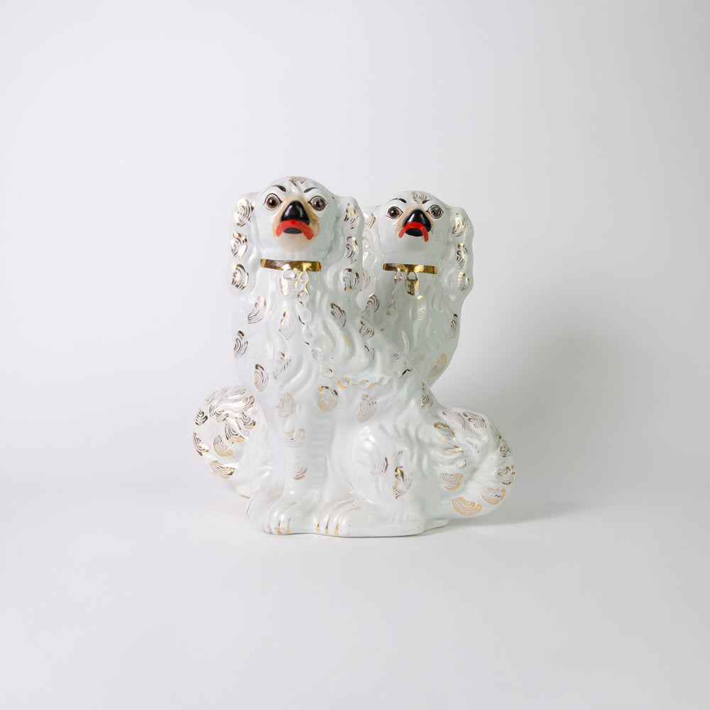 Pair of Vintage Beswick fireplace Staffordshire Dogs