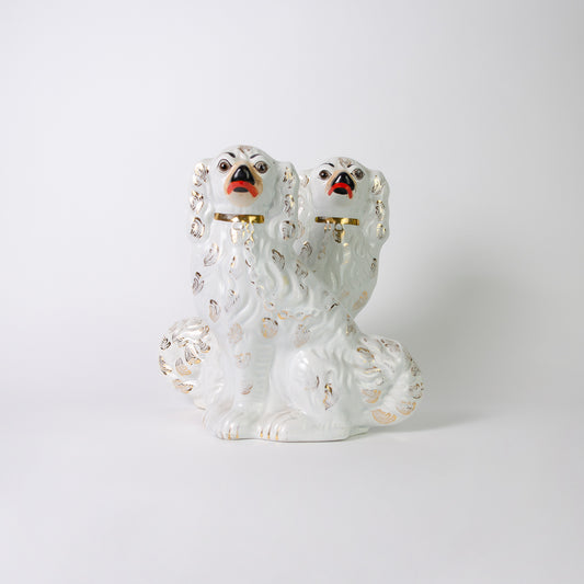 Pair of Vintage Beswick fireplace Staffordshire Dogs