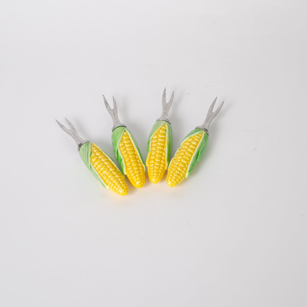 Set French Corn On The Cob Forks