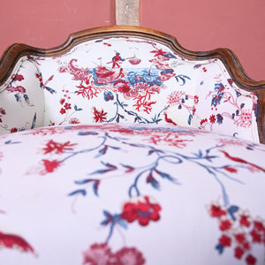 Small Floral Lounge Chair