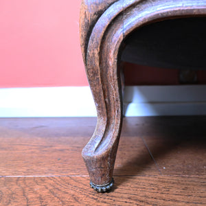Small Floral Lounge Chair