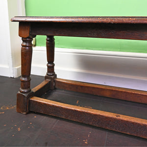 Long Oak Bench