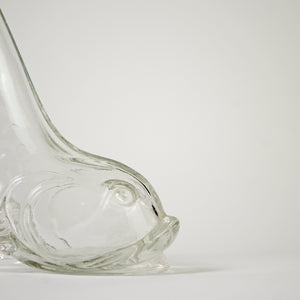 Vintage Glass Koi Carp Vase