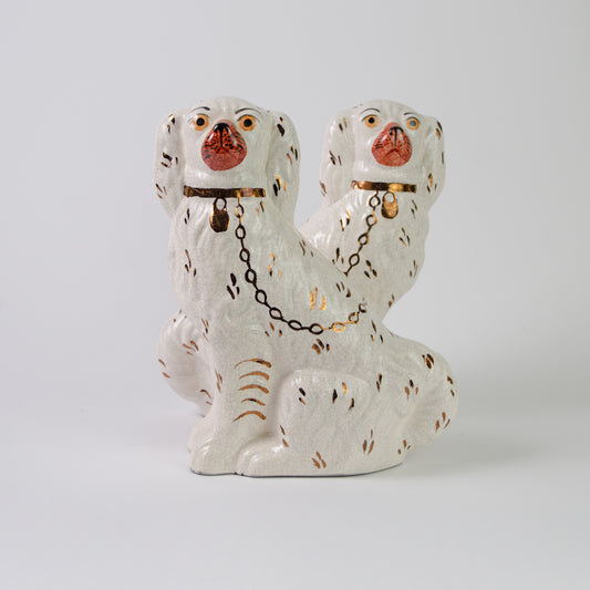 Pair of Staffordshire Spaniels