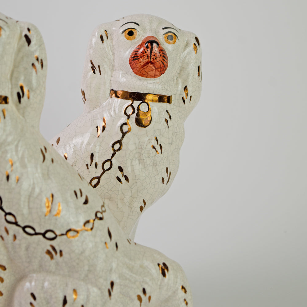 Pair of Staffordshire Spaniels