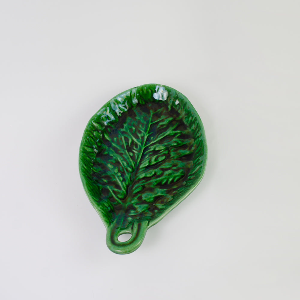 Portuguese Cabbage Leaf Serving Dish