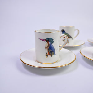 Bird Coffee Cup and Saucer Set