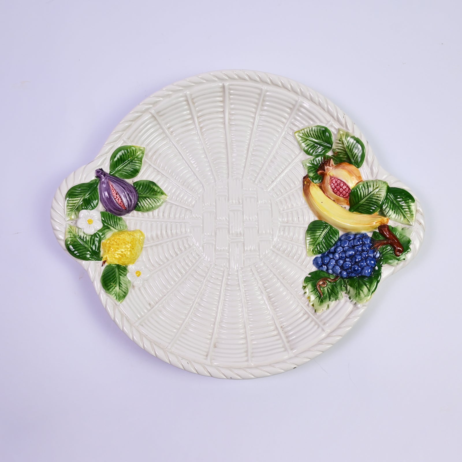Large Weave Fruit Platter