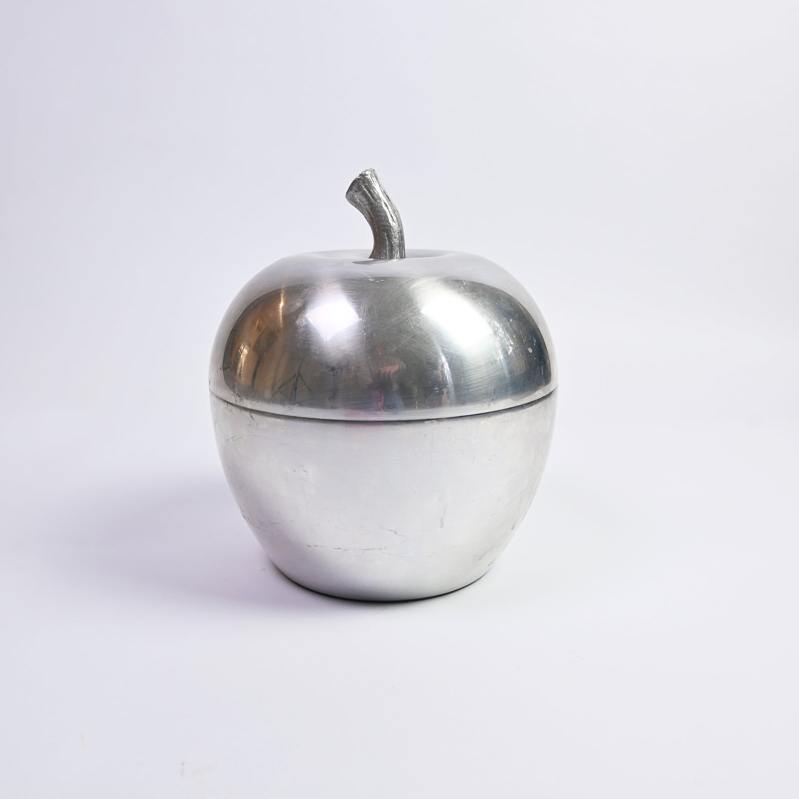 Silver Apple Ice Bucket