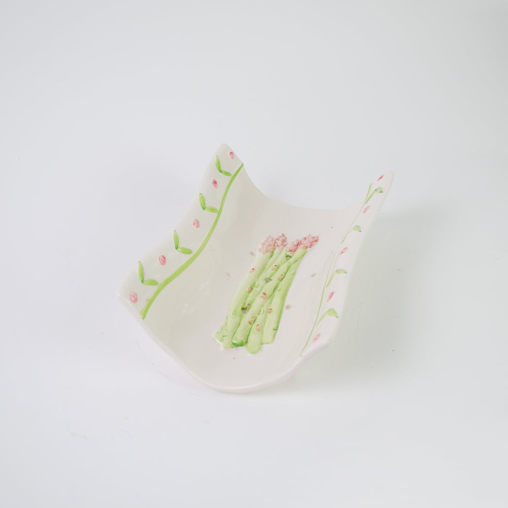 French Asparagus Serving Platter