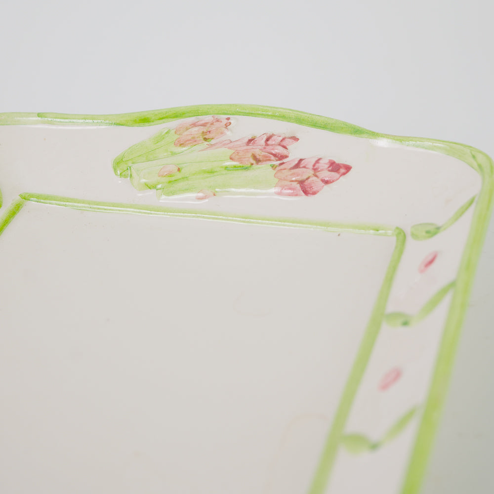 French Asparagus Serving Platter