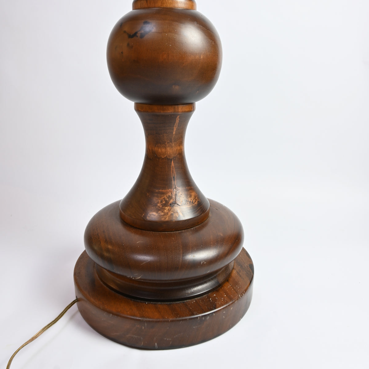 Dark Wood Floor Lamp