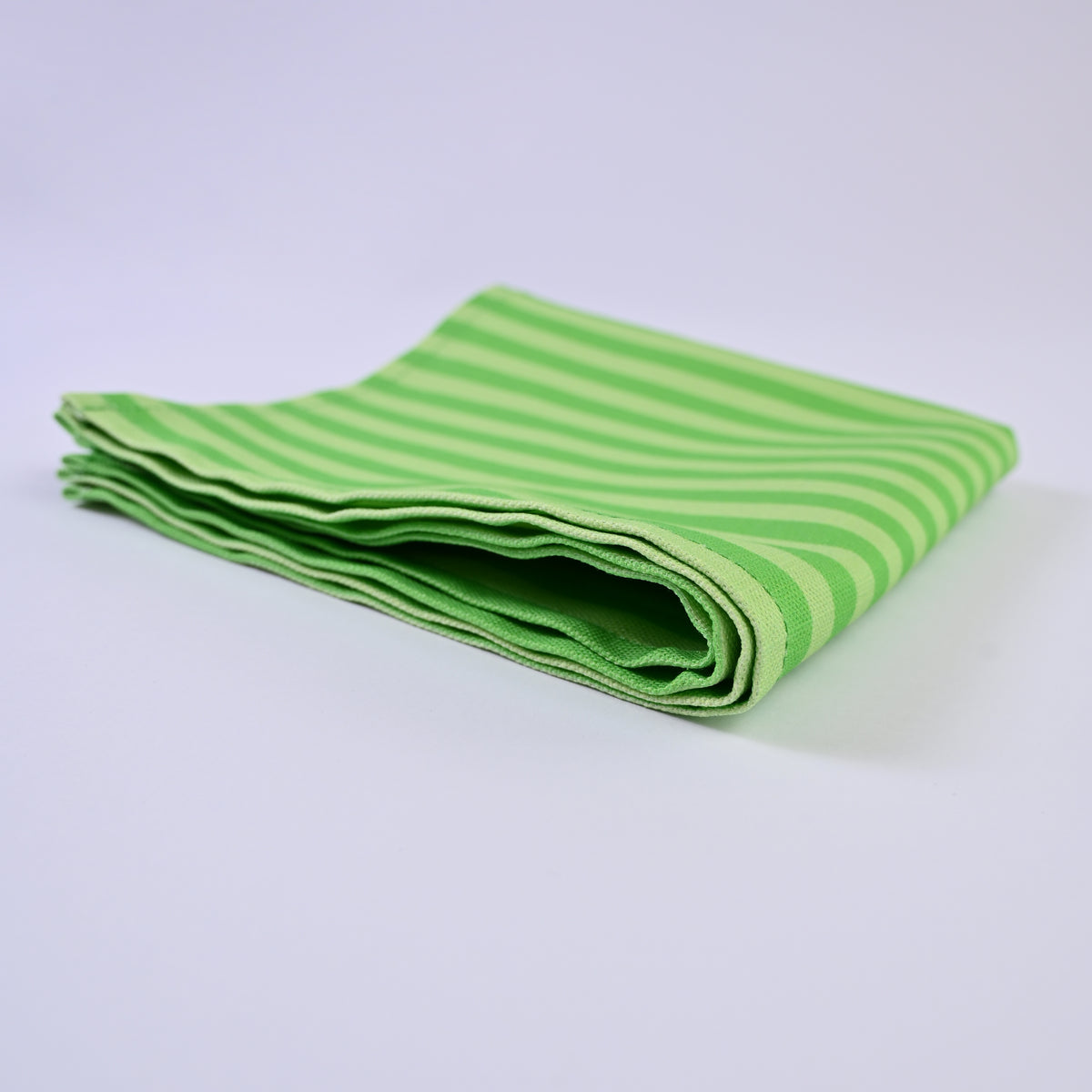 Luxury Natural Cotton Linen Striped Napkins