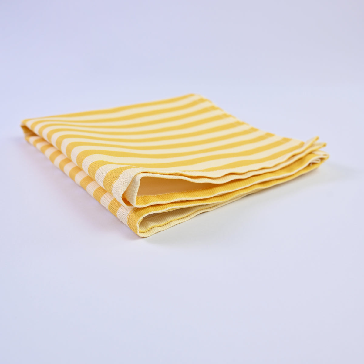 Luxury Natural Cotton Linen Striped Napkins