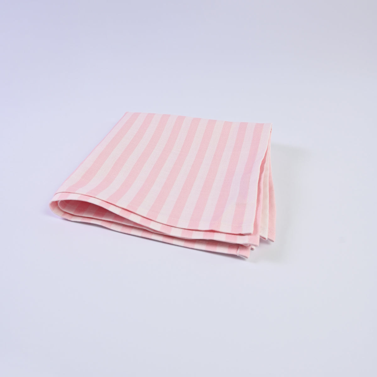 Luxury Natural Cotton Linen Striped Napkins
