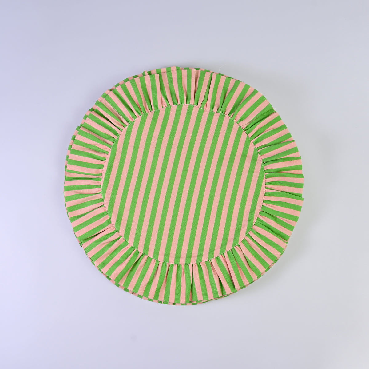 Luxury Natural Cotton Linen Striped Placemats