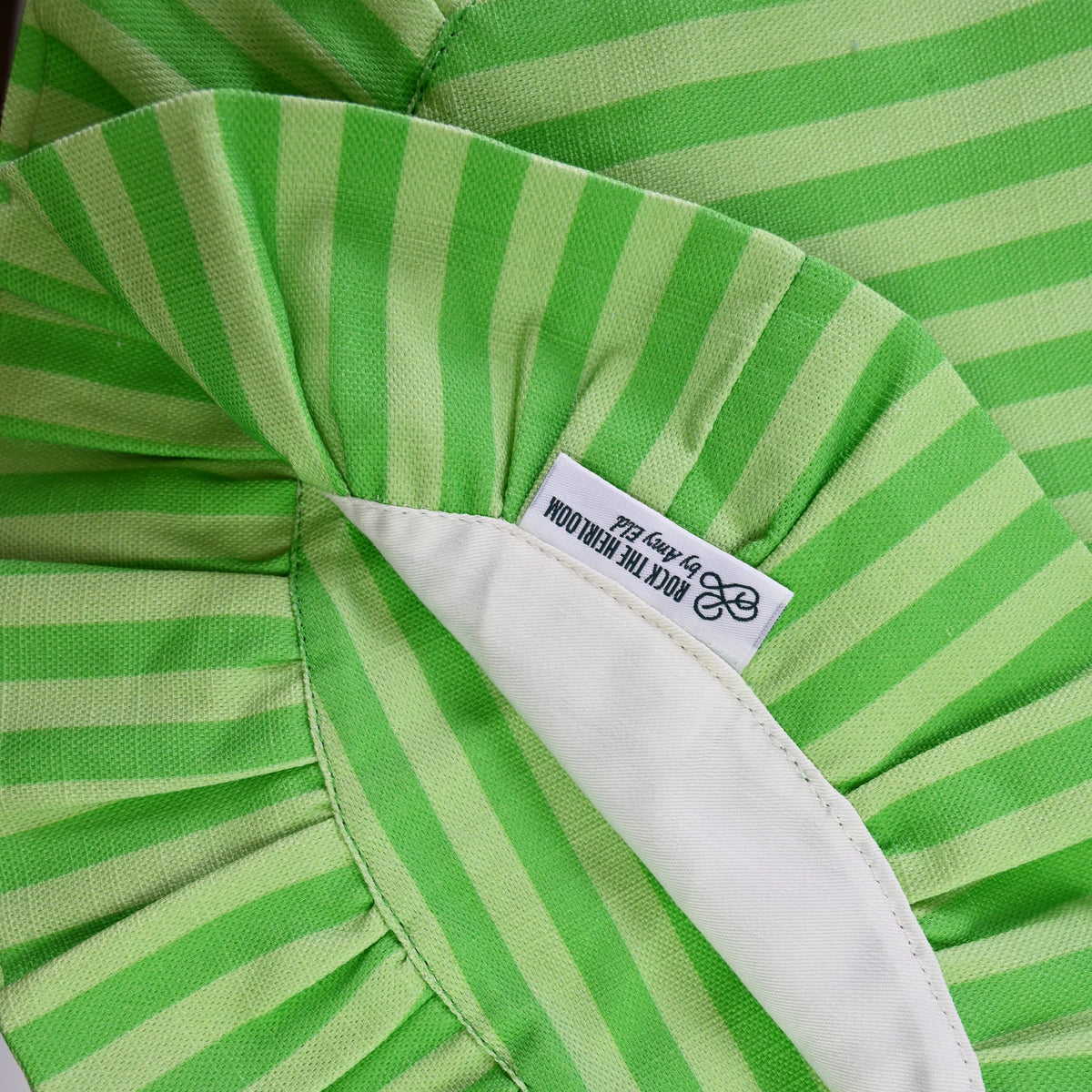 Luxury Natural Cotton Linen Striped Placemats