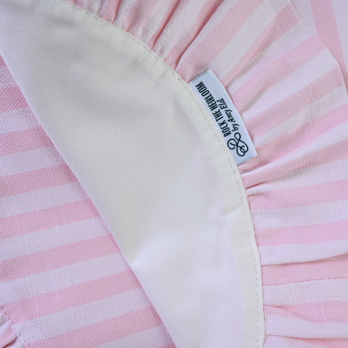 Luxury Natural Cotton Linen Striped Placemats
