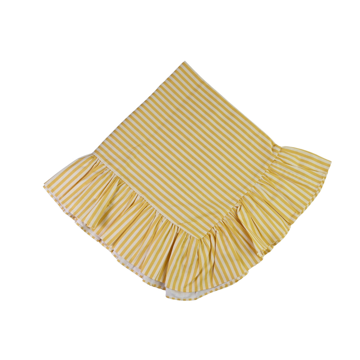 Luxury Natural Cotton Linen Striped Tablecloths