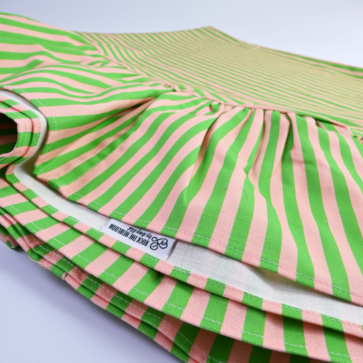 Luxury Natural Cotton Linen Striped Tablecloths