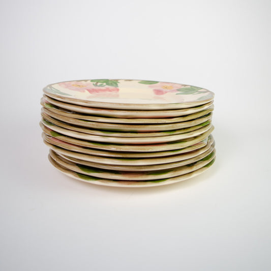 Franciscan Desert Rose Plate Set  (12)