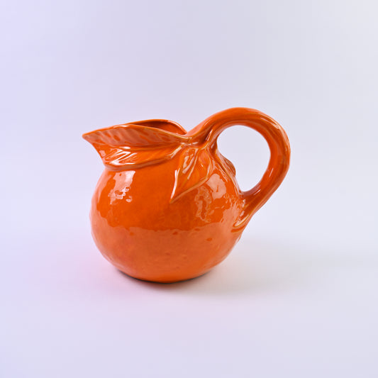 Vibrant Orange Jug