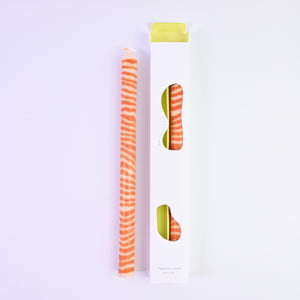 Colour Block Dinner Candle Sticks