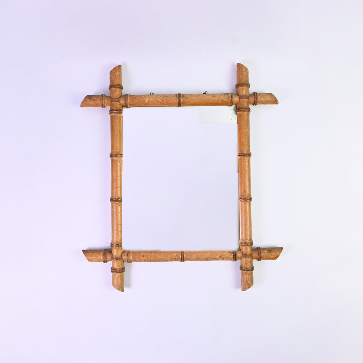 Medium Light Bamboo Mirror