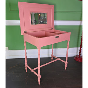 Pink Vanity Desk