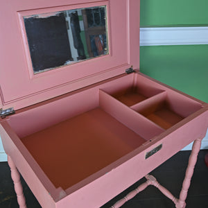 Pink Vanity Desk