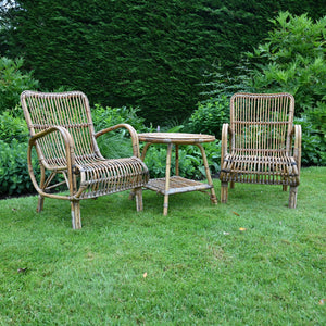 Cane Lounge Set