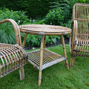 Cane Lounge Set