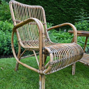 Cane Lounge Set