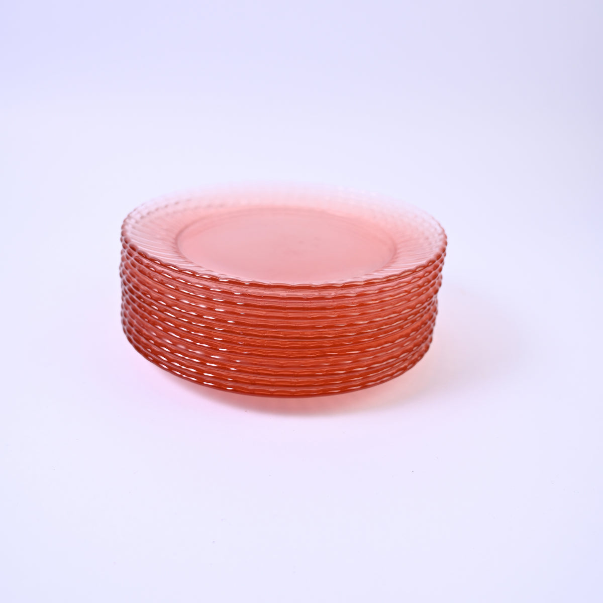 Set of Pink Plates