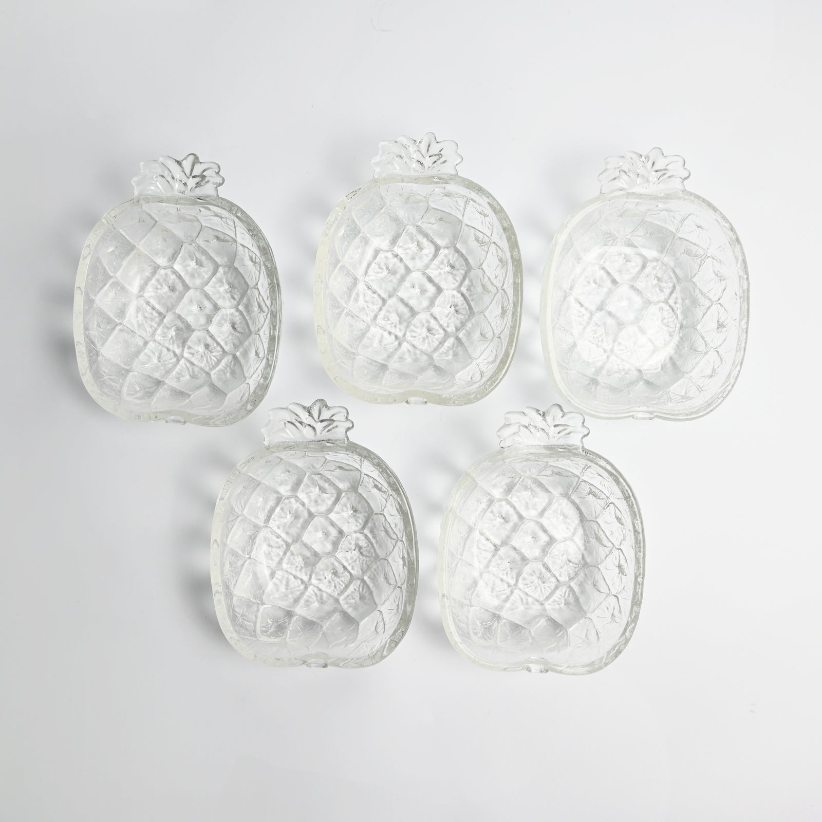 Glass Pineapple Bowl