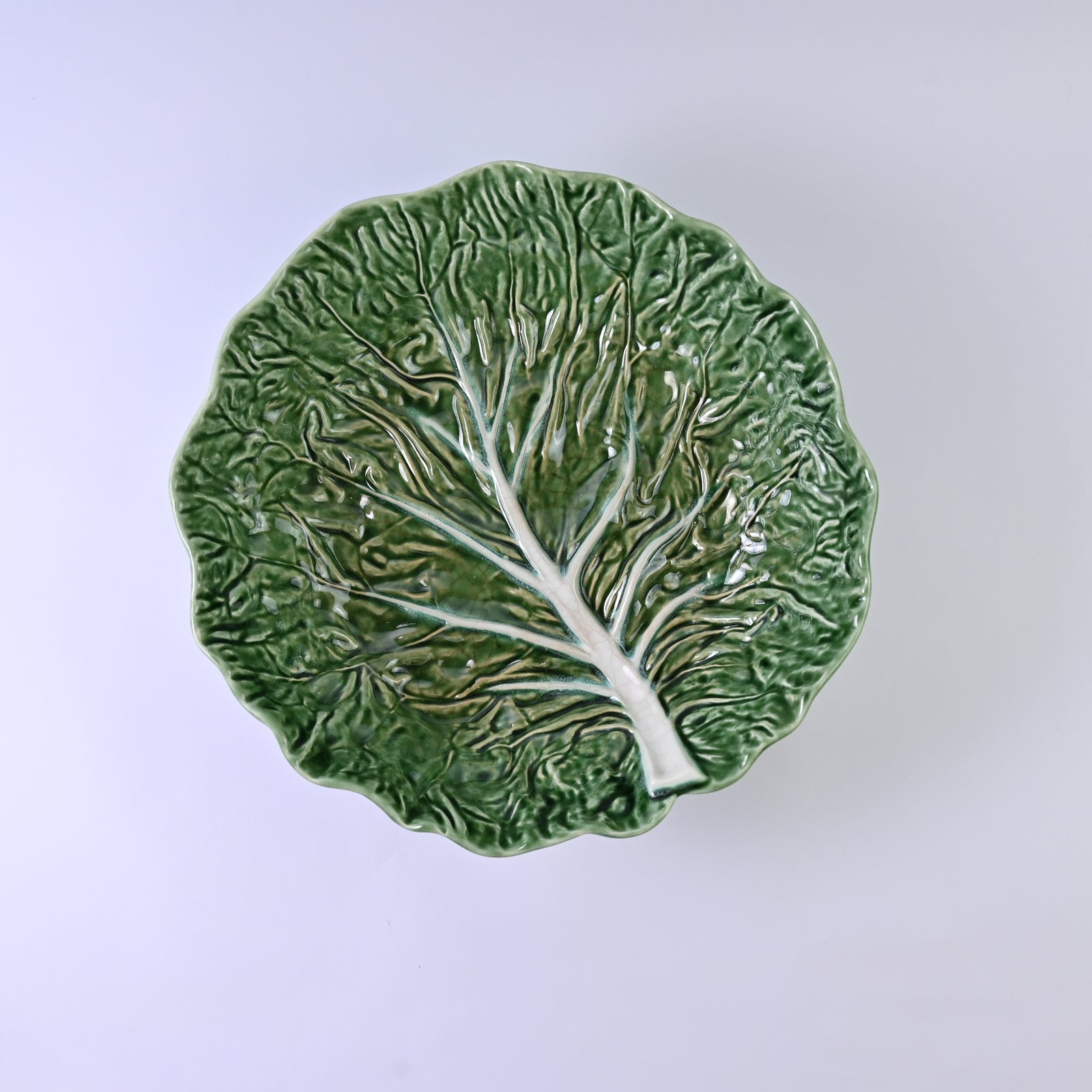 Large Cabbage Leaf Bowl