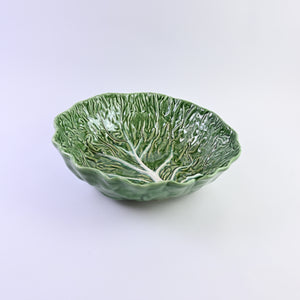 Large Cabbage Leaf Bowl