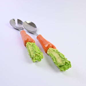 Carrot Serving Spoons