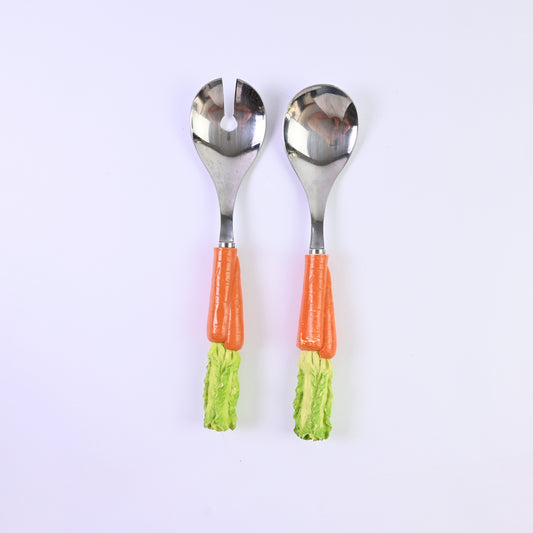 Carrot Serving Spoons