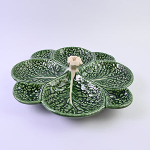 Large Cabbage Leaf dish server