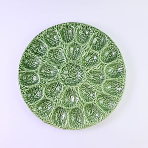 Olfaire Cabbage Leaf Egg Platter