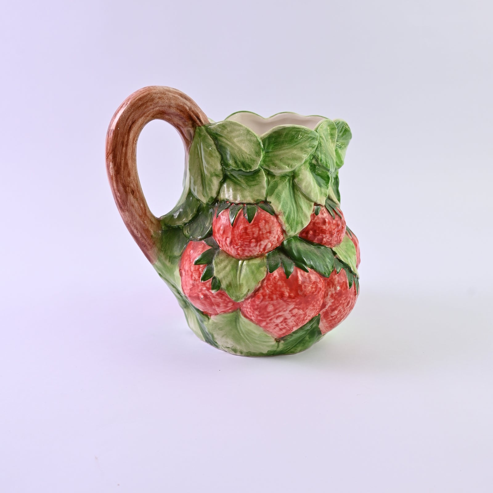 Punnet Of Strawberries Jug